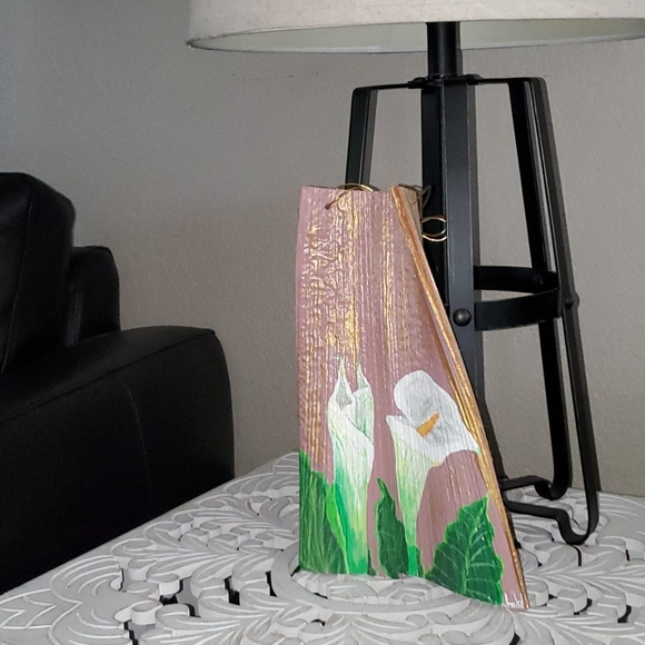 CALLA LILIES HAND-PAINTED 🌹 - Picture 5 of 6